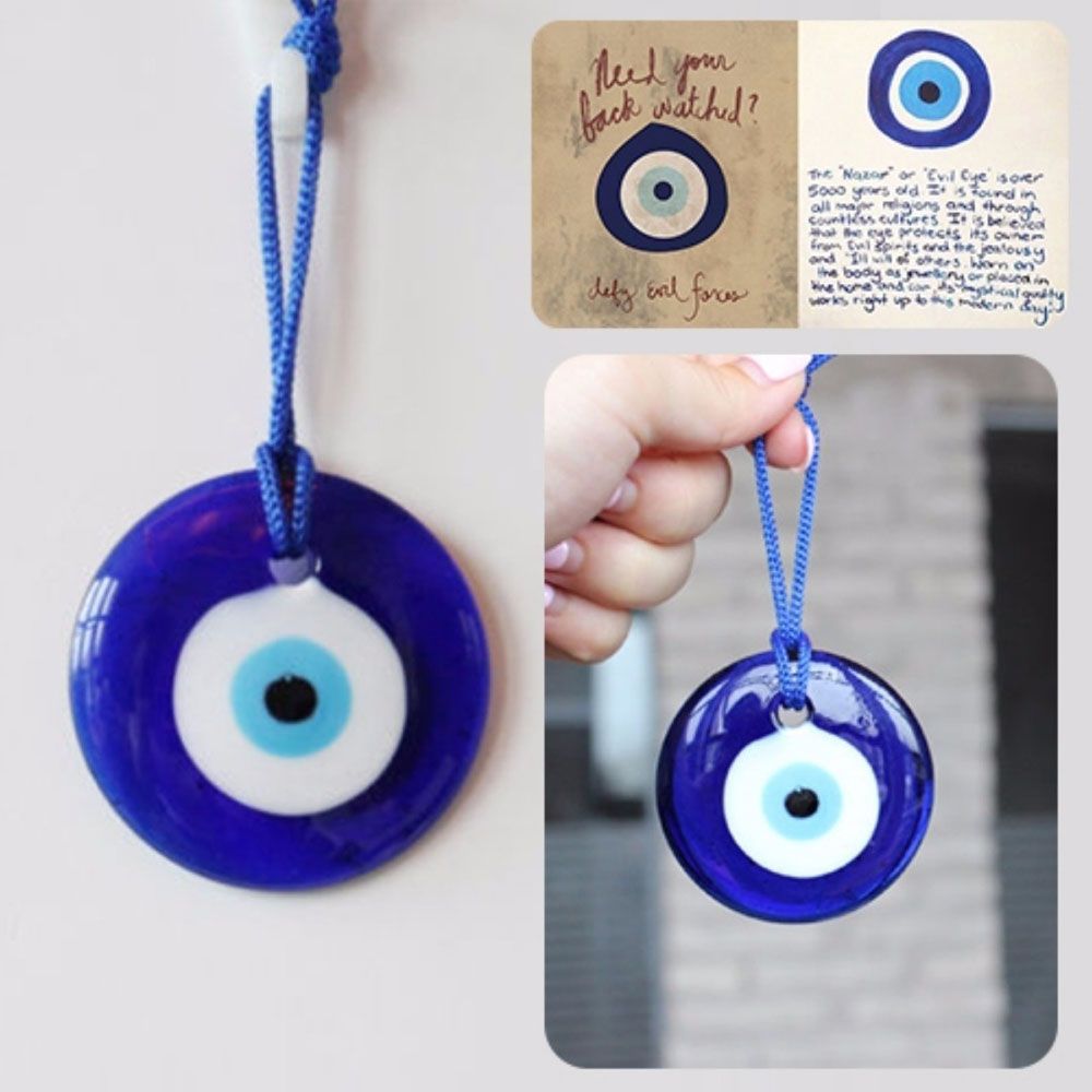 Car Accessories Evil Eye - Azul Evil Eye Amuleto Pingente Do