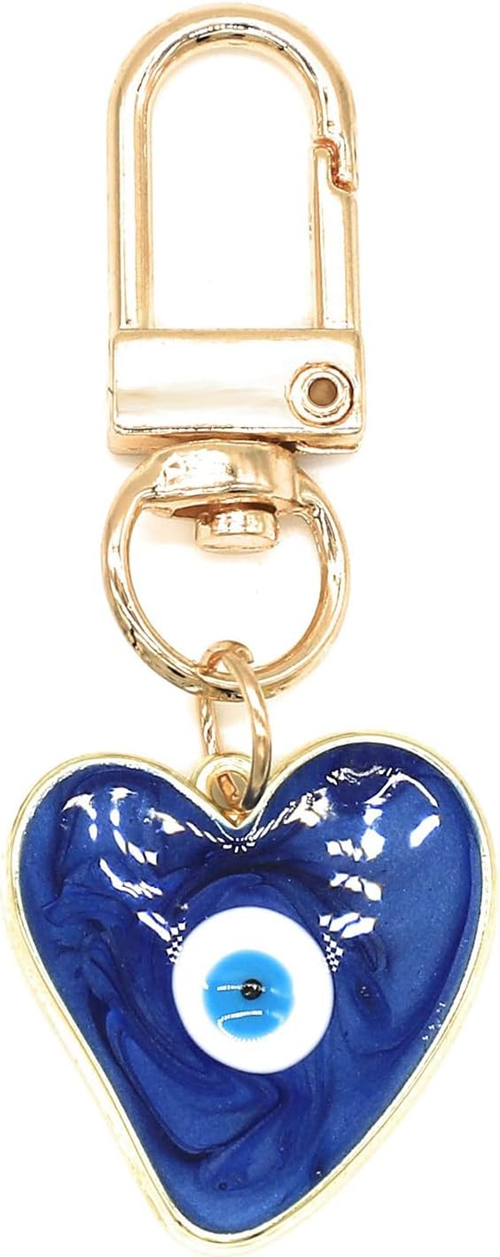 Car Accessories Evil Eye - Chaveiros de mau olhado suor-coração chaveiros