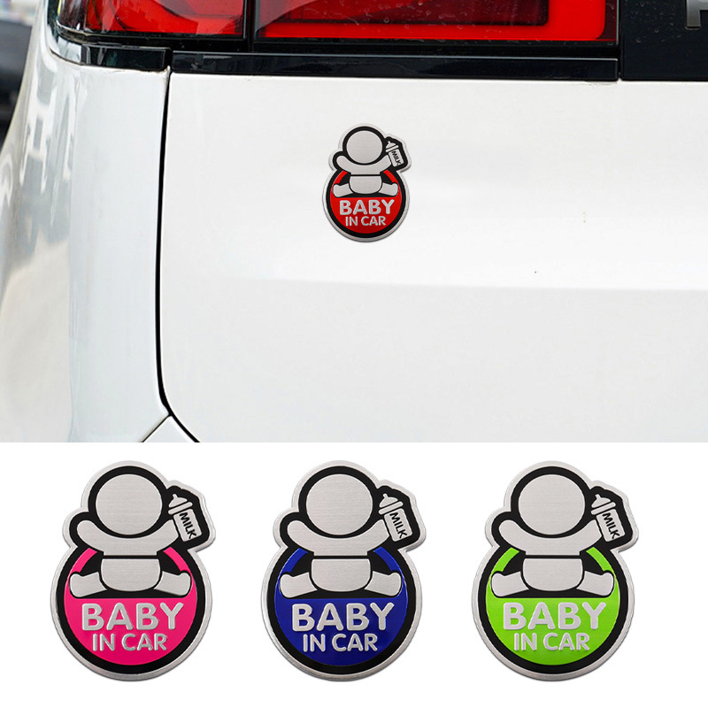Car Accessories Sticker - Adesivos de advertência para carro, de