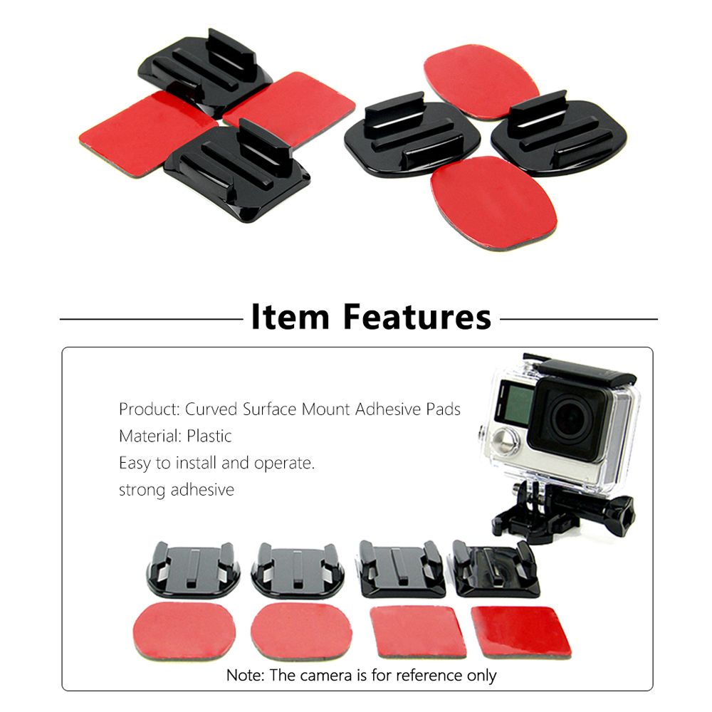 Car Accessories Xiaomi - Suporte adesivo para câmera de capacete
