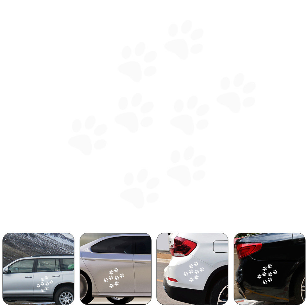 Car Accessories Sticker - 24 Adesivos de PVC Flexível Premium