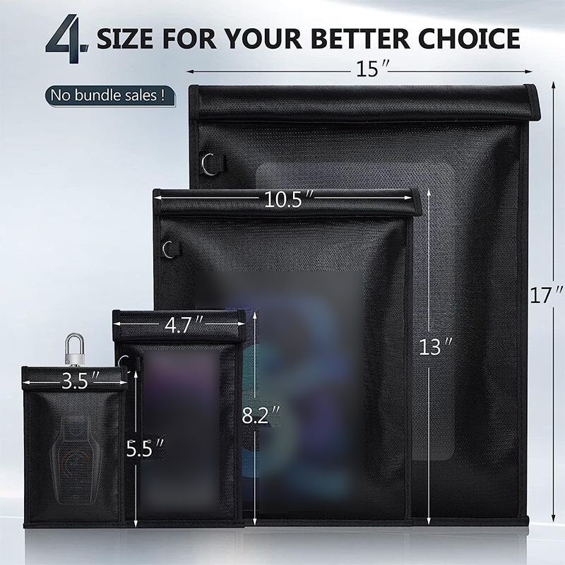 Car Key Signal Blocker - Bolsa de proteção de sinal de