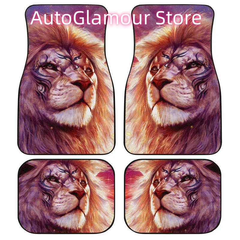 Car Accessories Gift Ideas - Guerreiro leão tapetes de carro personalizado
