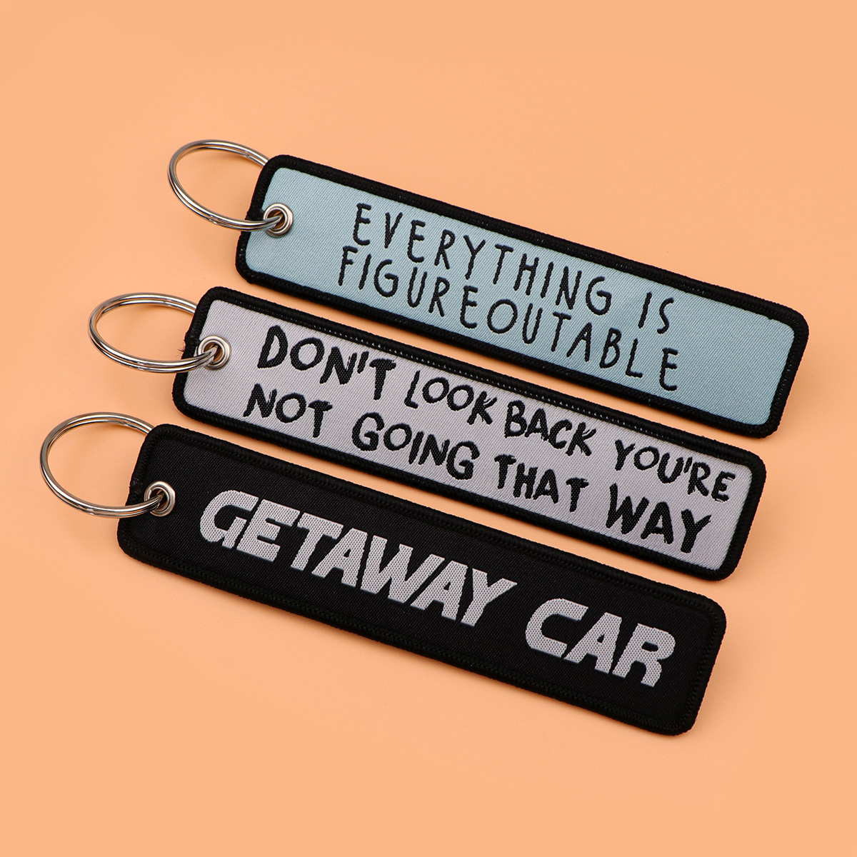 1 Peça Chaveiro Bordado com Ci - Car Accessories Quotation avaliação e preço