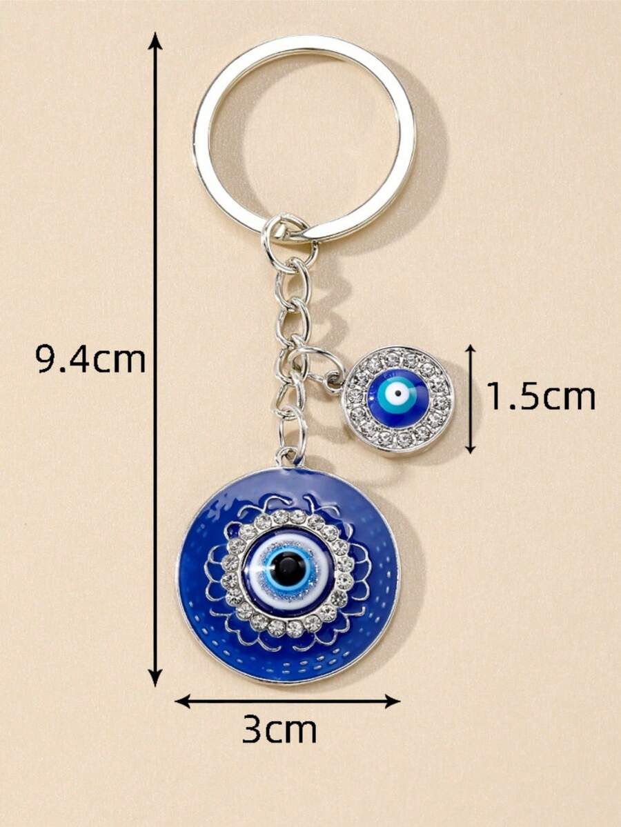 1 unidade Chaveiro Unissex com - Car Accessories Evil Eye avaliação e preço