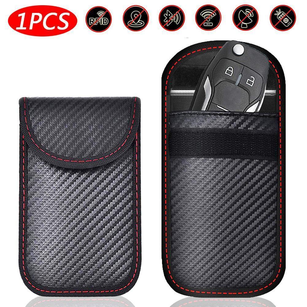 Cartão chaves do carro caso fo - Car Key Signal Blocker avaliação e preço