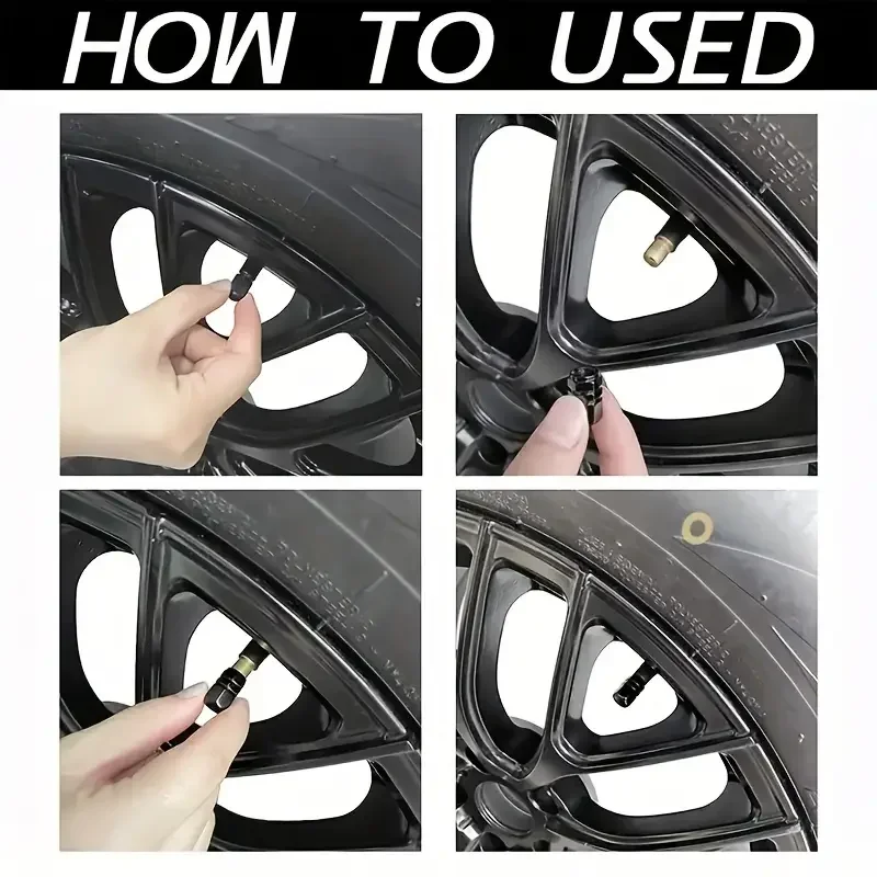 4 Peças de Tampas de Válvula d - Steering Wheel Cover avaliação e preço