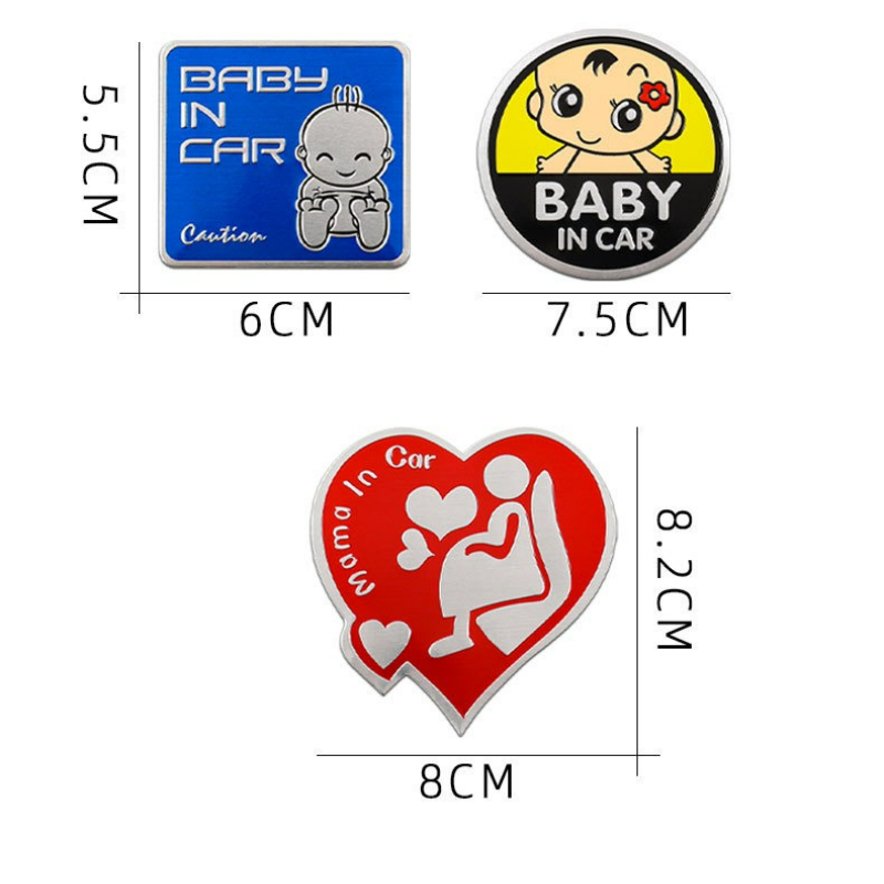 Adesivos de advertência para c - Car Accessories Sticker avaliação e preço