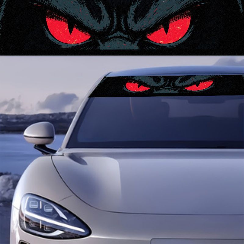 Adesivo de Vinil Gráfico Olhos - Car Accessories Evil Eye avaliação e preço