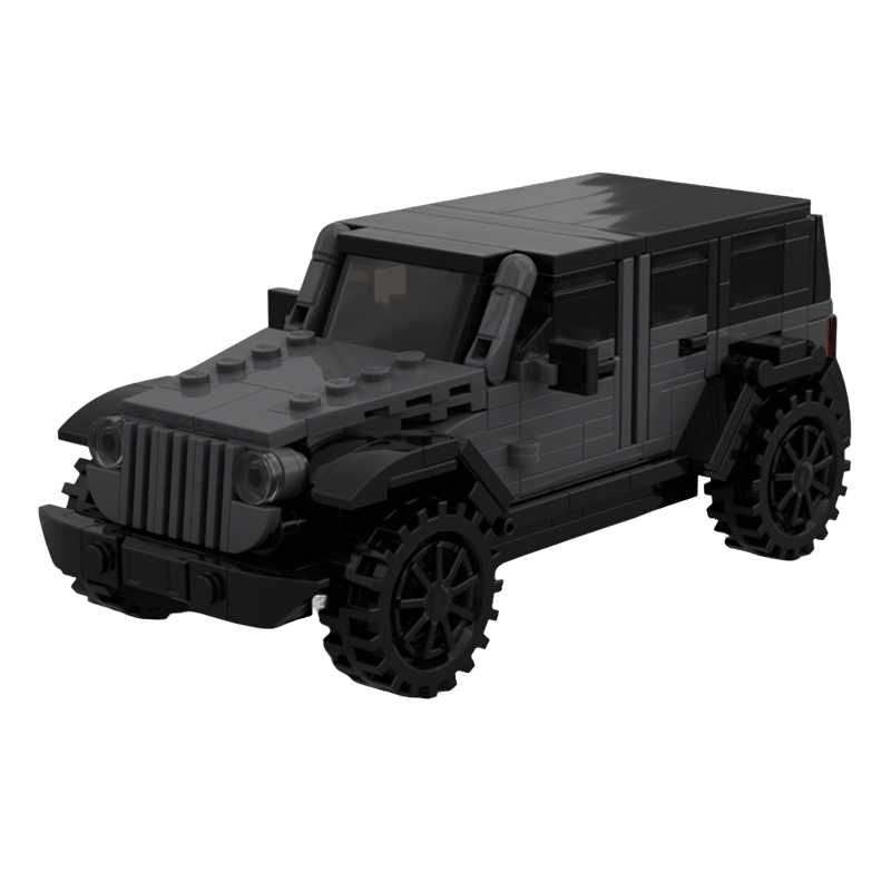 341 peças MOC Carros Jeep Wran - Car Accessories Gift Ideas avaliação e preço