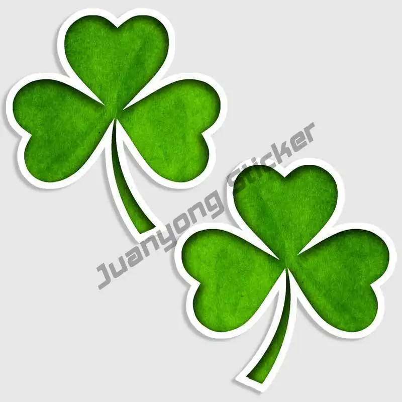 2pk trevo irlandês decalque ir - Car Accessories Ireland avaliação e preço