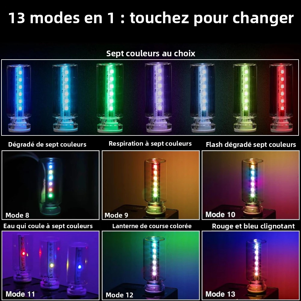 Luz Ambiente LED RGB com 13 Mo - Car Accessories Gift Ideas avaliação e preço