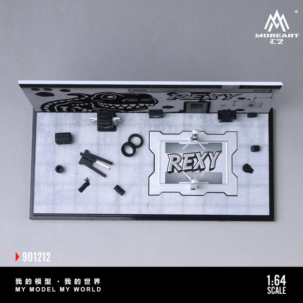 MoreArt 1:64 Diorama de Oficin - Car Accessories Workshop avaliação e preço