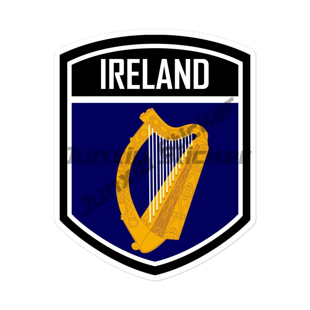 Irlanda brasão de armas harpa  - Car Accessories Ireland avaliação e preço