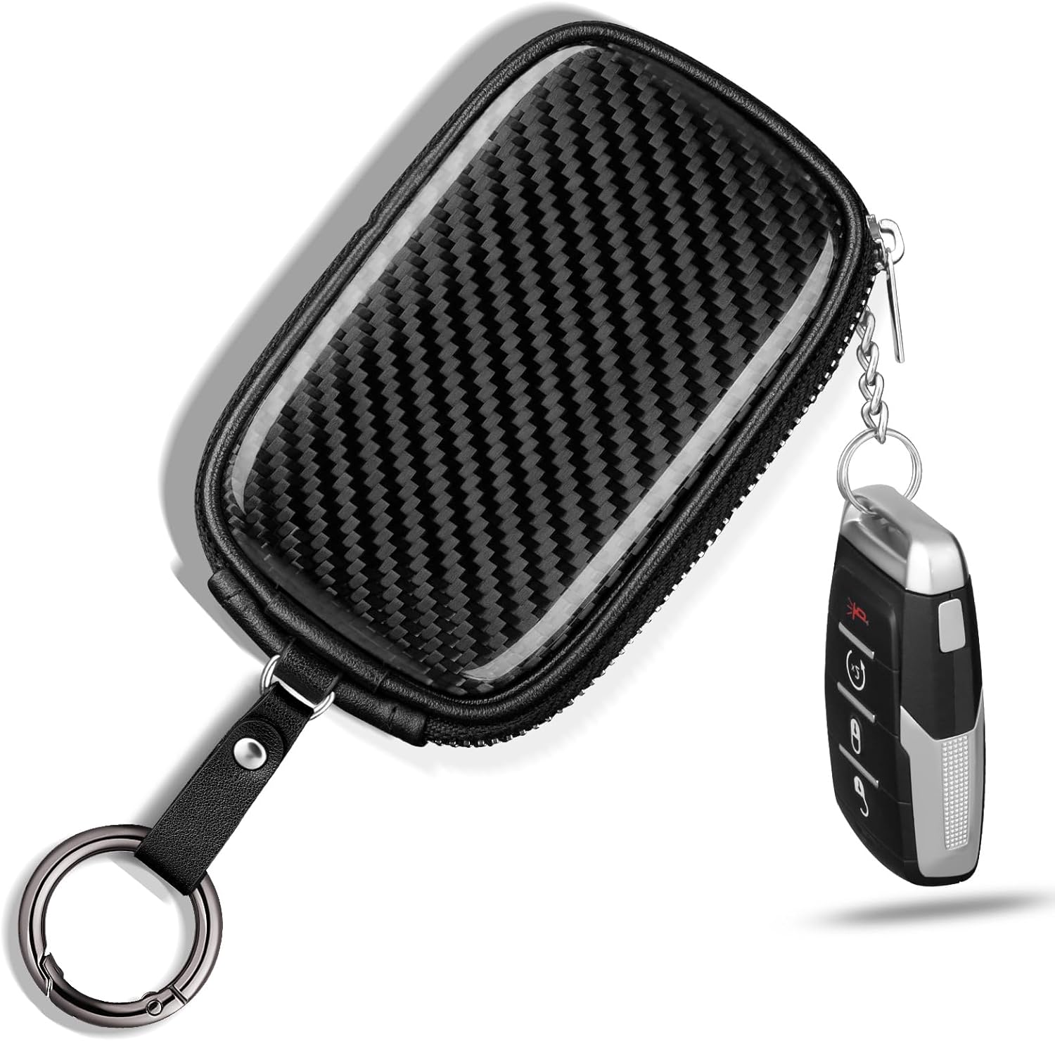 Bolsa universal de fibra de ca - Car Key Signal Blocker avaliação e preço