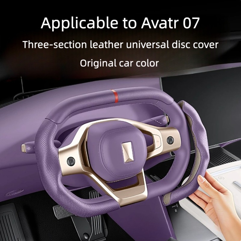 Capa para volante para avatr 0 - Steering Wheel Cover avaliação e preço