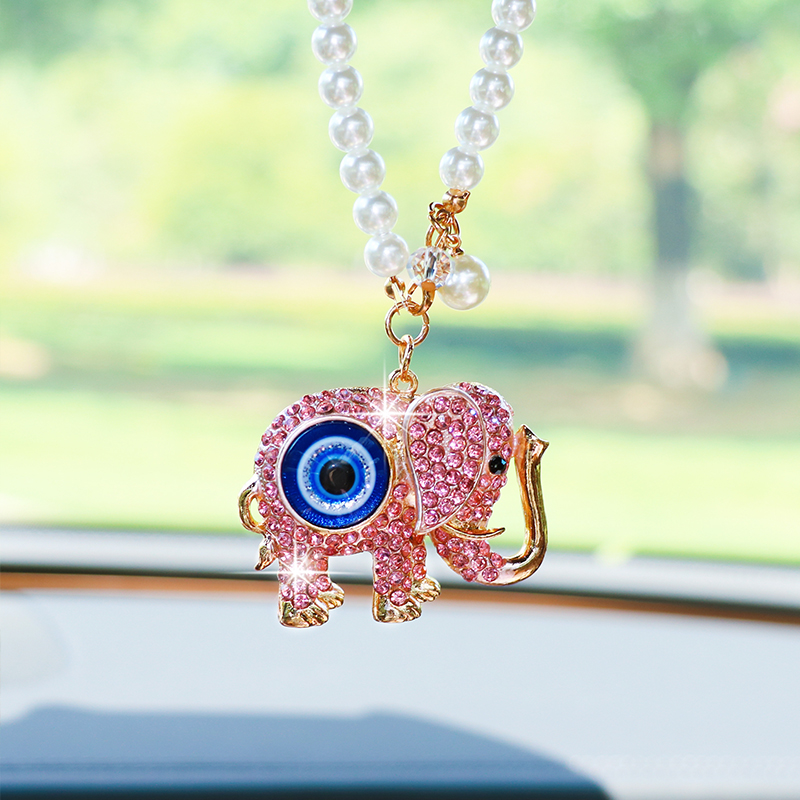 Pingente criativo de espelho r - Car Accessories Evil Eye avaliação e preço