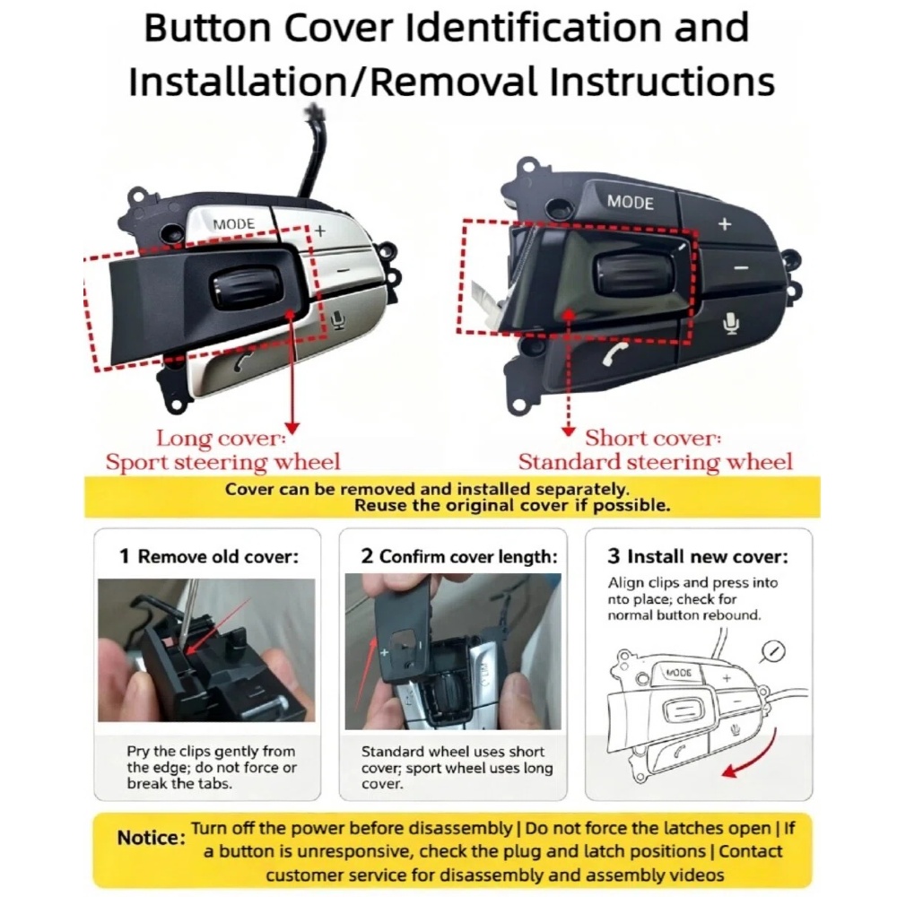 Volante M Sport de cobertura l - Steering Wheel Cover avaliação e preço