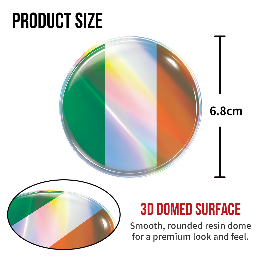Adesivo de Resina 3D da Bandei - Car Accessories Ireland avaliação e preço